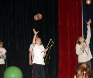 Kids Performing Circus Acts